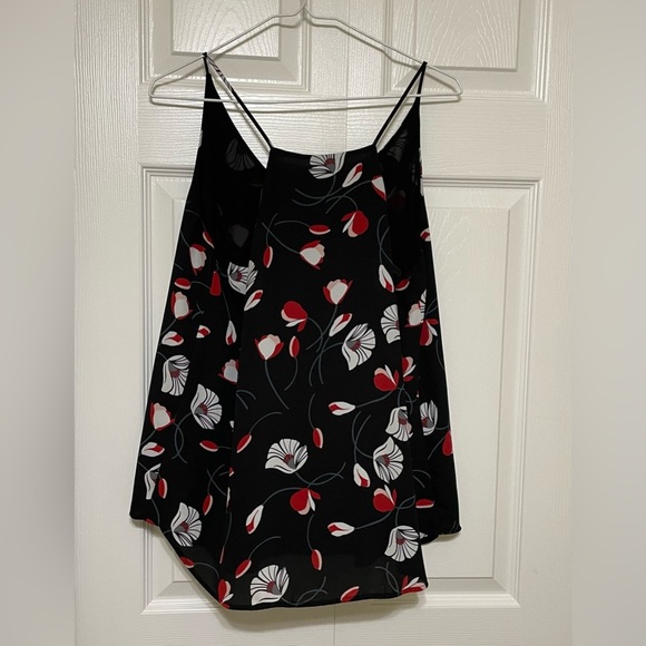 LOFT Black and White Sleeveless Tank Top - Picture 4 of 7